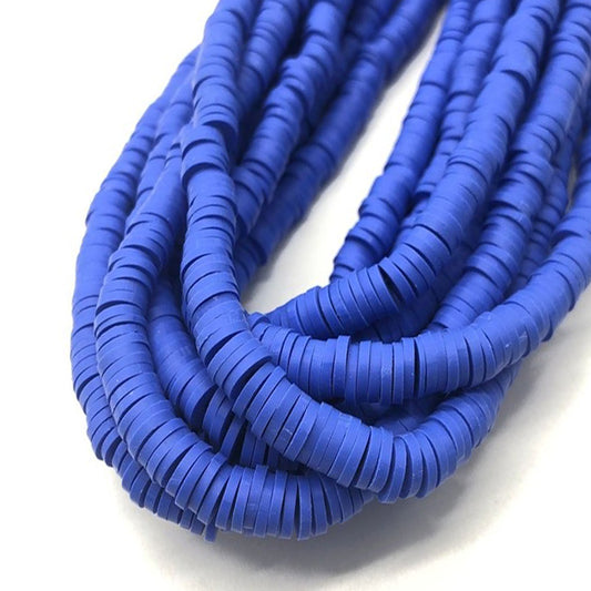 6mm Heishi Mixed Polymer Clay & African Vinyl Disc Beads
