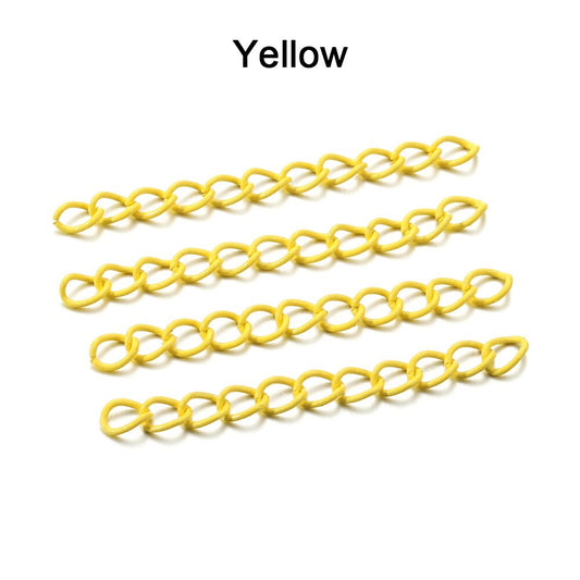 5 cm Colourful Necklace Extension Chain, 30-100pcs lot