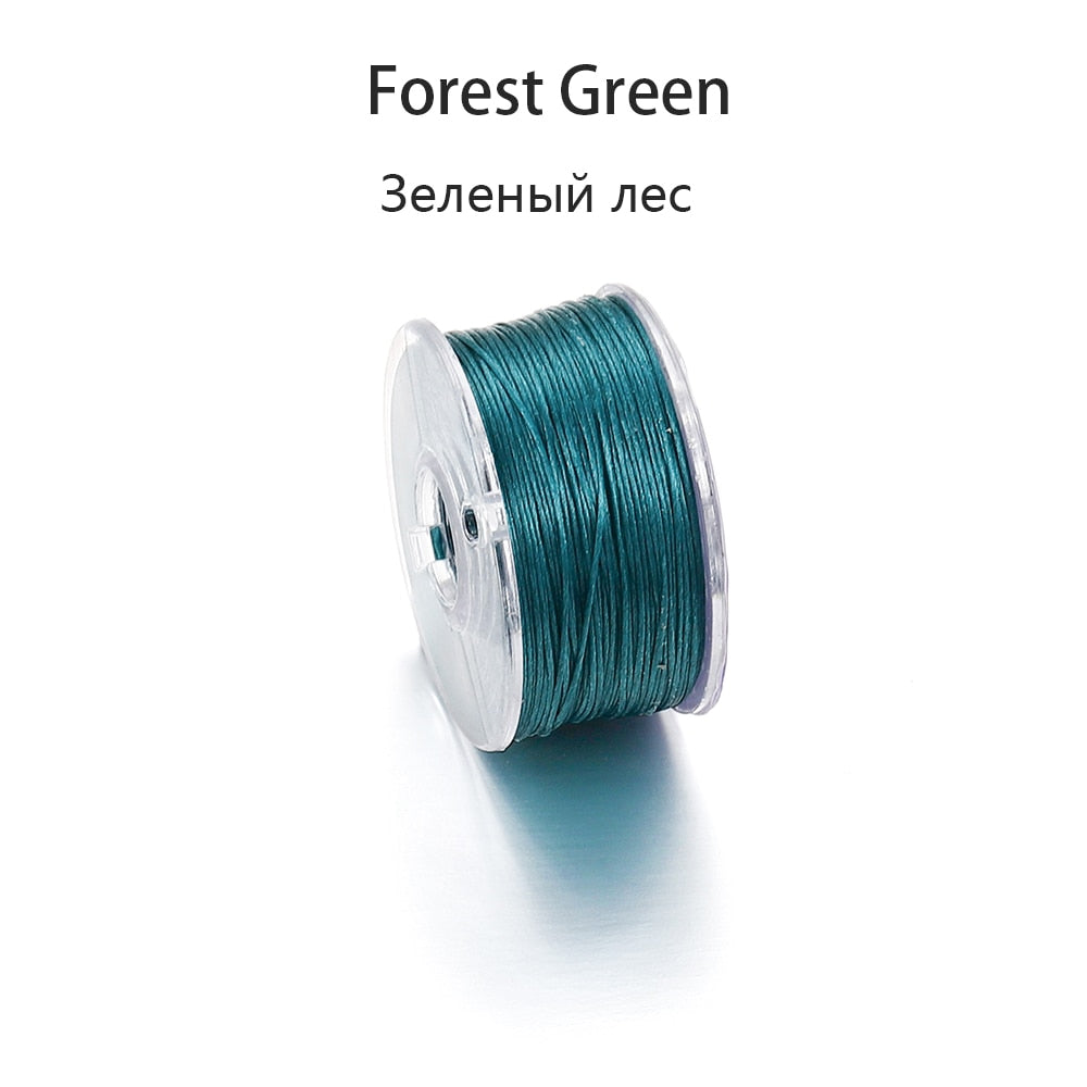 High Quality Seed Beads Cord, 46m Roll