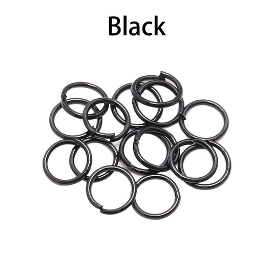 50-200pcs 4-20mm Jump Rings