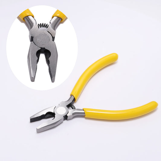 Carbon-Hardened Ferronickel Jewelry Pliers for Beadwork