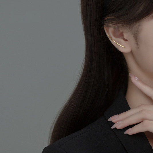Minimalist Line Ear Studs
