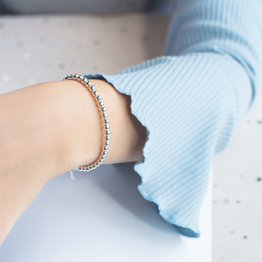 Little Ball Strand Free Size Bracelet