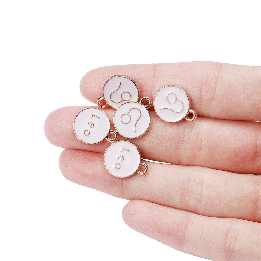 Zodiac Signs Pendant, 12 pcs