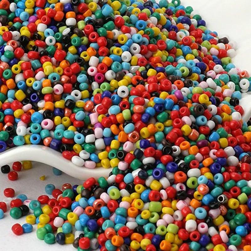 Mixed Opaque Toho Seed Beads, round assorted toho beads, 2mm delica beads, japanese small glass Austria beads, 1000pcs
