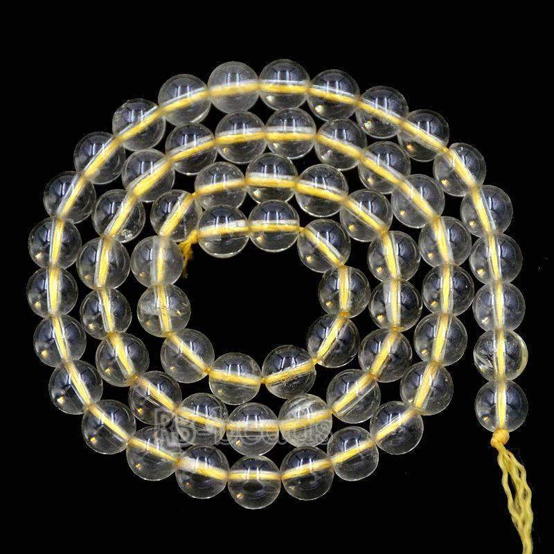 Natural Yellow Lemon Quartz Beads, Gem 6mm 10mm Stone Round Jewelry wholesale Gemstone Beads For Jewelry making