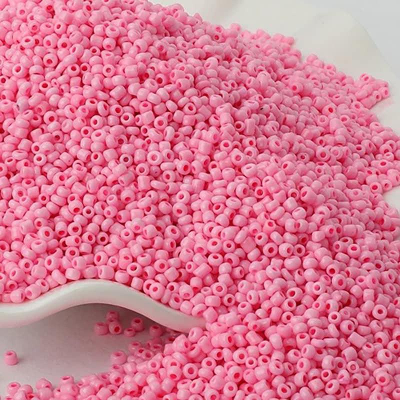Pink Tiny Miyuki Delica seed beads, 2mm 12/0 charlotte japanese preciosa rocaille beads round small glass, 1000pcs