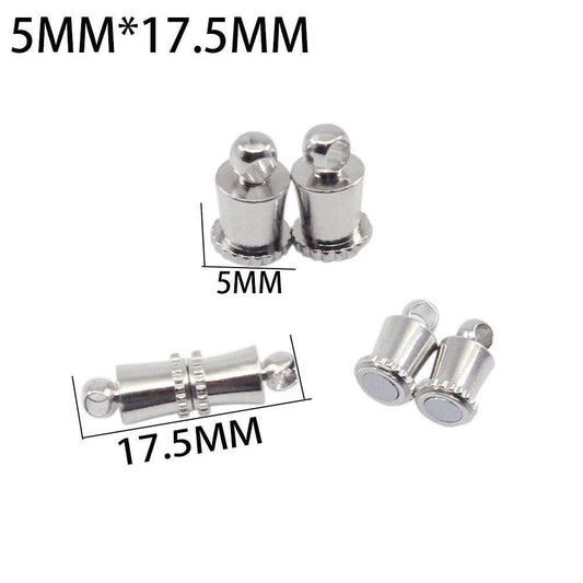 Stainless Steel Magnetic Clasps, 5x17.5mm