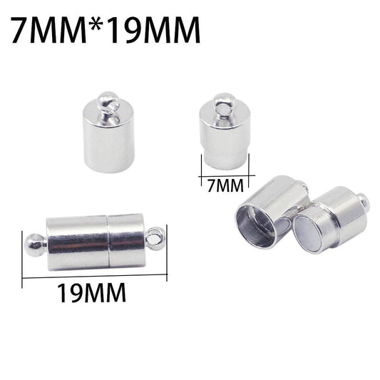 Stainless Steel Magnetic Clasps, 7x19mm