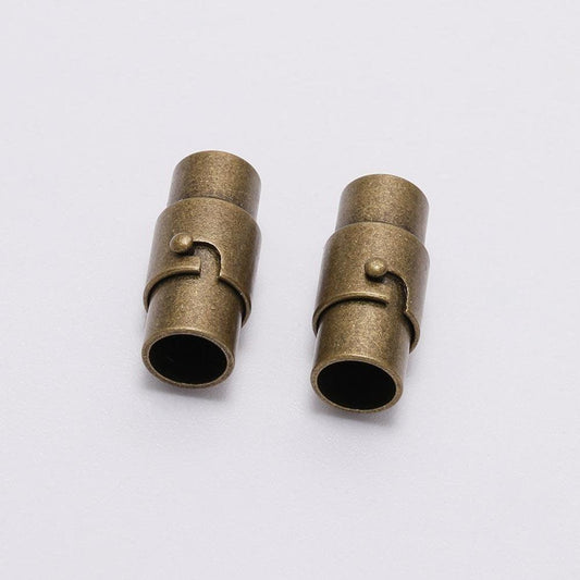 Strong Magnetic Clasps, 3-10 mm Silver Gold Black