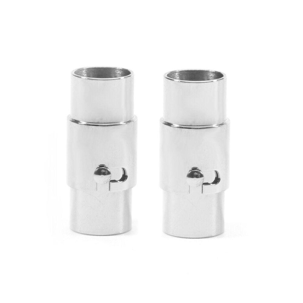 Strong Magnetic Clasps, 3-10 mm Silver Gold Black