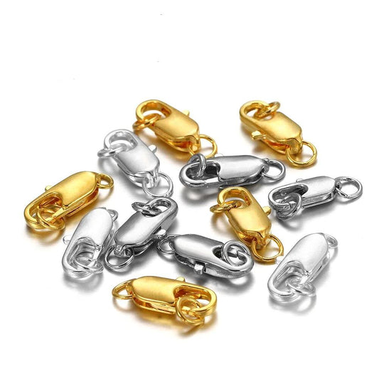 Swivel Lobster Clasp, With Open Jump Ring
