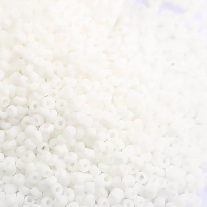White Matte Miyuki Delica Seed Beads, Frosted 2mm 12/0 glass round Austria beads, 1000pcs