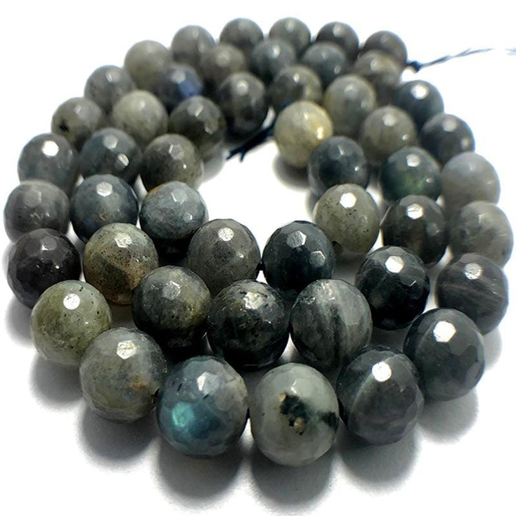 Grey stone beads 