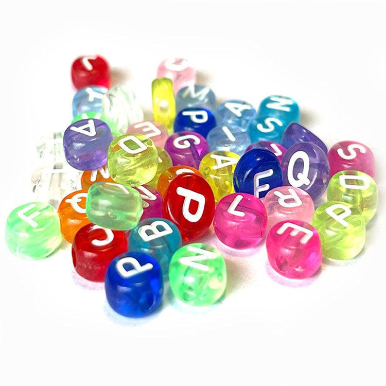 Letter Acrylic Beads 