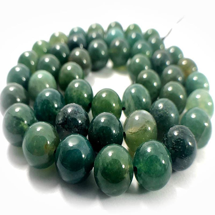 Moss Agate Beads 