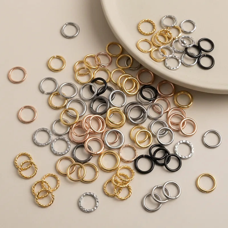 jump rings for jewelry making metal open jump rings