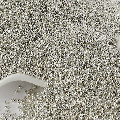 2mm Galvanized Metallic Seed Beads