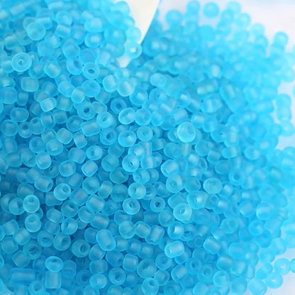 2mm Matte Assorted Seed Beads 12/0