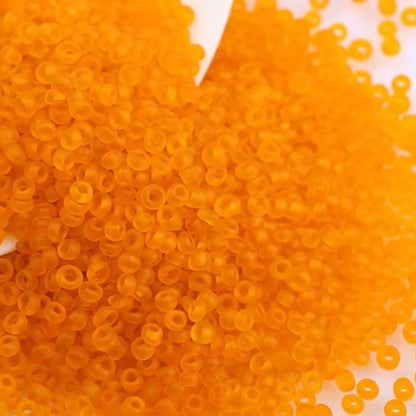 2mm Matte Assorted Seed Beads 12/0