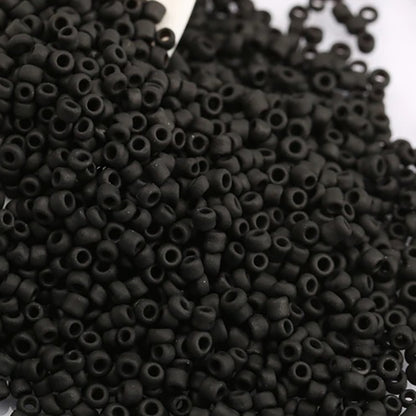 2mm Matte Assorted Seed Beads 12/0