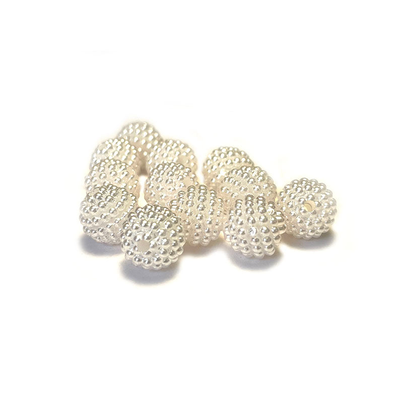 Colorful Bayberry Beads 10mm & 12mm Round Spacer Beads for Jewelry Making