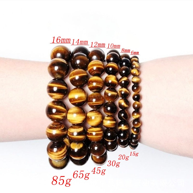 Amethyst Gemstone Stretch Bracelet 4-12mm