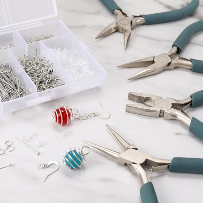 Premium Stainless Steel Jewelry Pliers for Handcraft Repairs