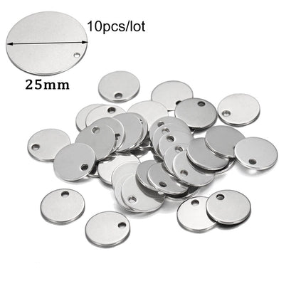 20Pcs Gold/Rose Gold Stainless Steel Charms