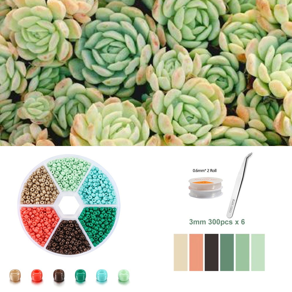 2-3mm Seed Beads Jewelry Kit