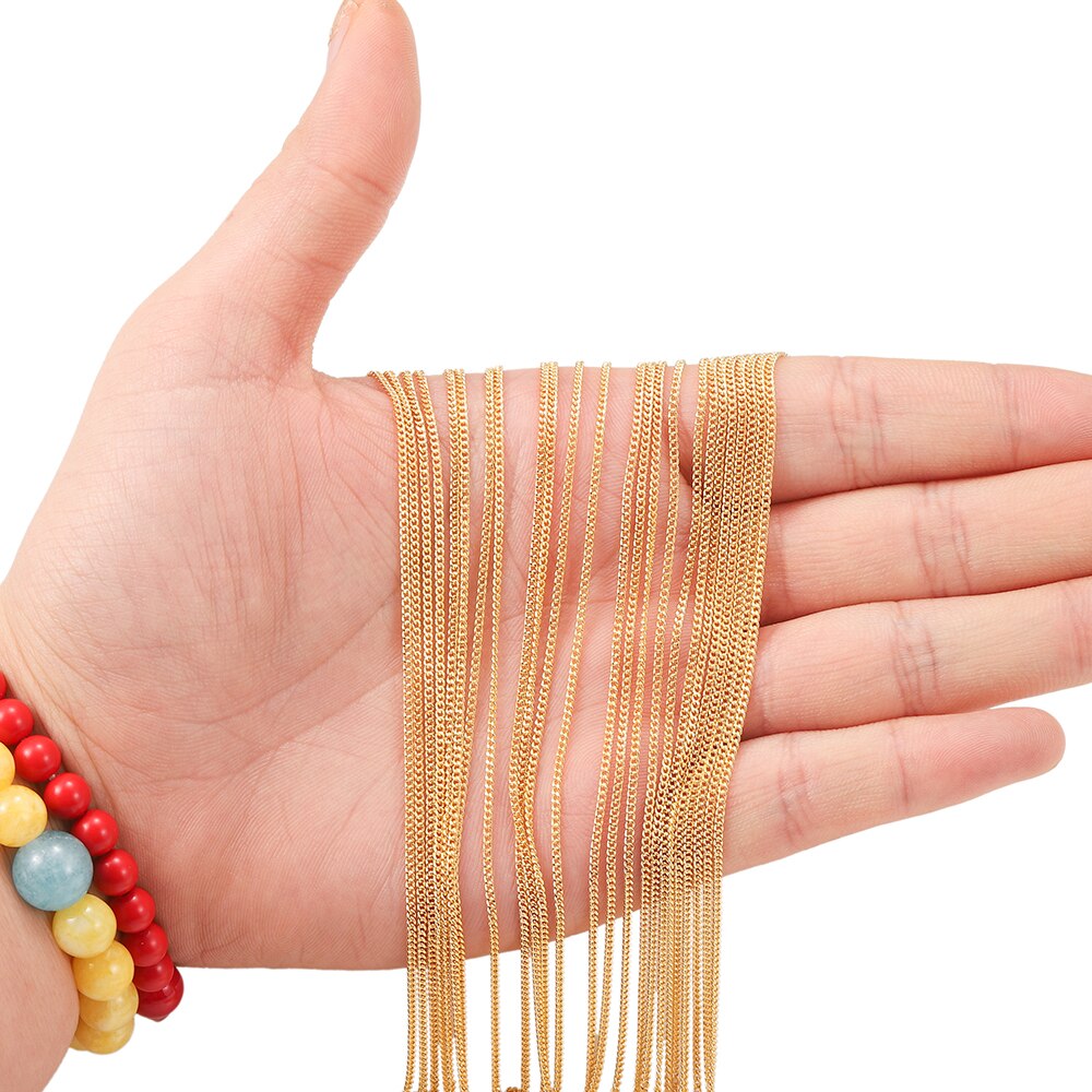 45cm Necklace Chains with Lobster Clasp, 12Pcs Pack