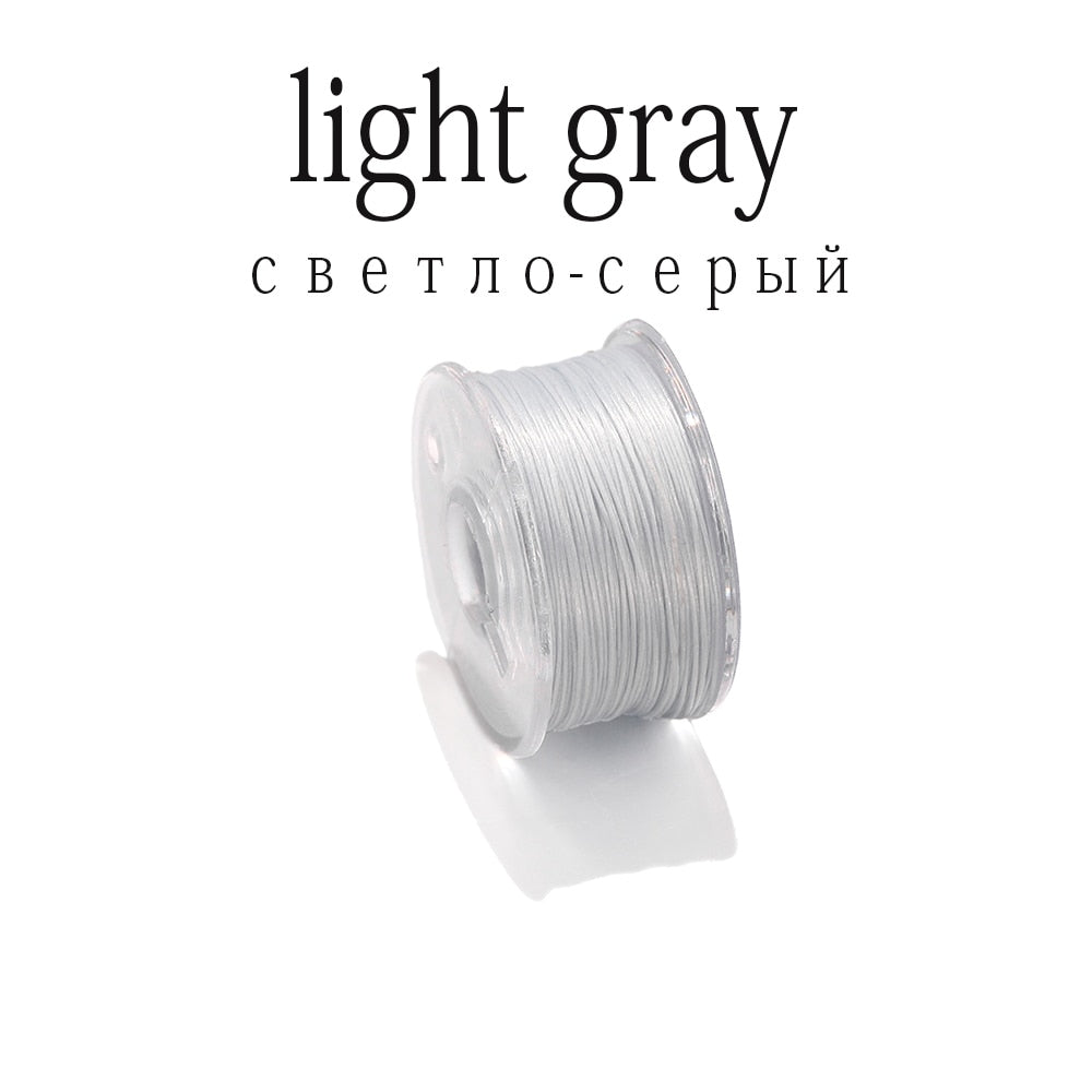 High Quality Seed Beads Cord, 46m Roll
