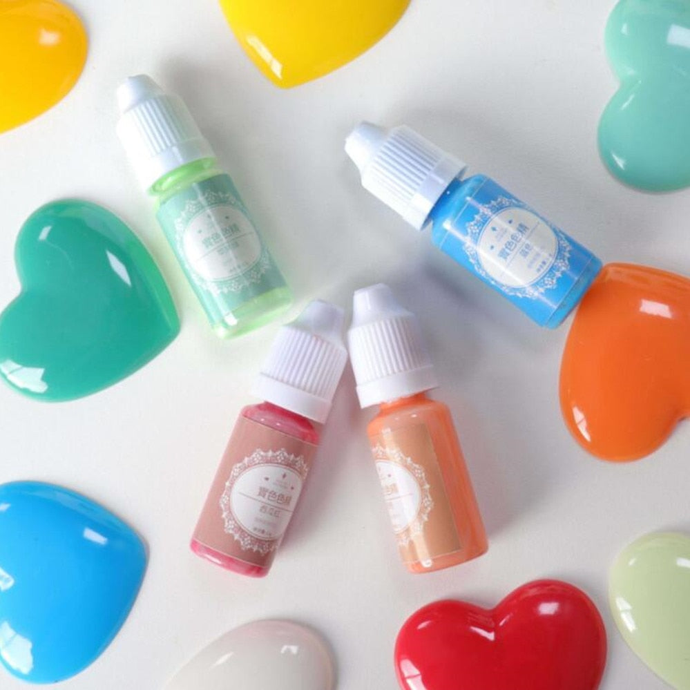 Mixcolor Resin Pigment, 10g/Bottle