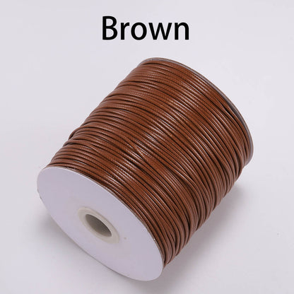 26 Color Line Waxed Cord, 10m lot