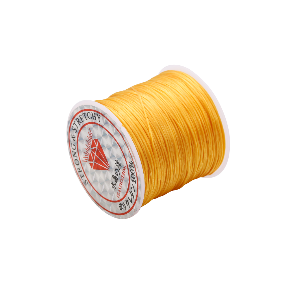 Strong Elastic Crystal Beading Cord 1mm, 10-40m Roll