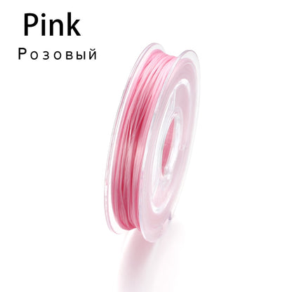 Flexible Elastic Wire for Beaded Jewelry, 10Meters lot