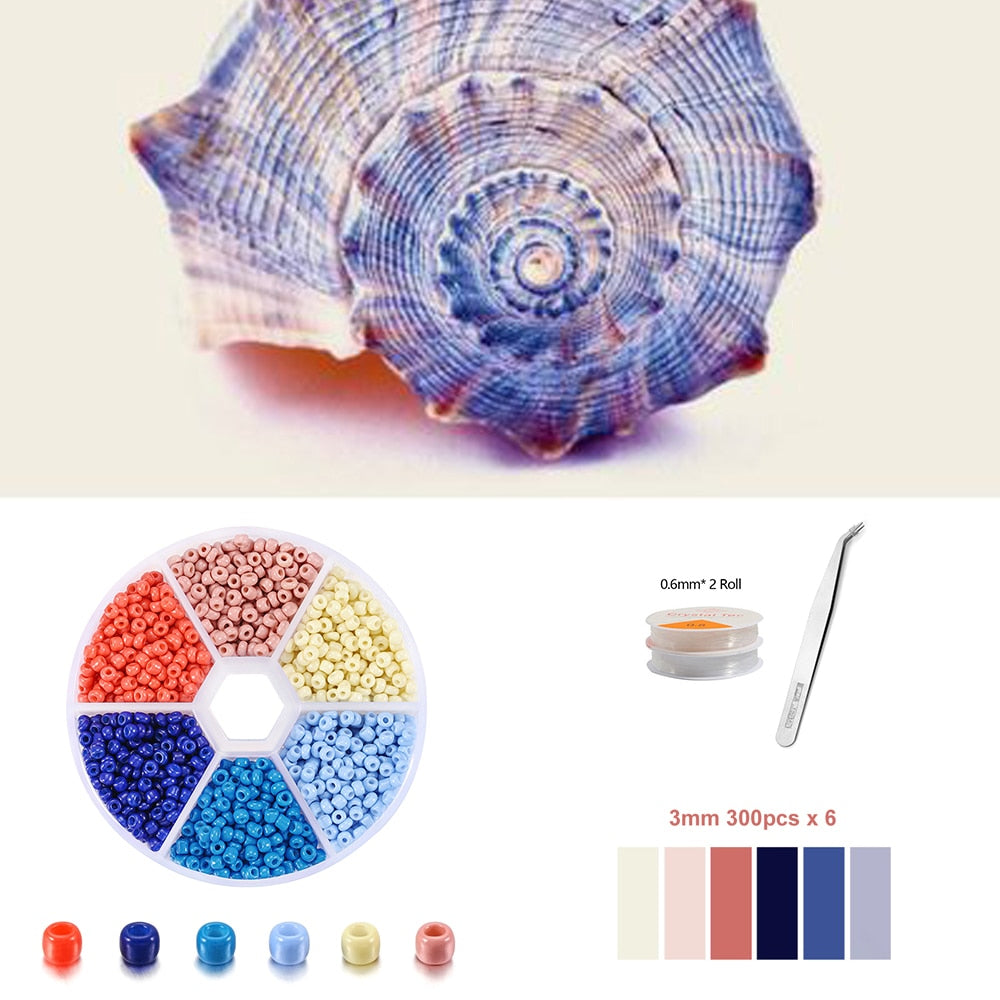 2-3mm Seed Beads Jewelry Kit