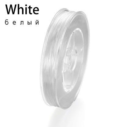 Flexible Beaded Elastic Cord, 50 Meters