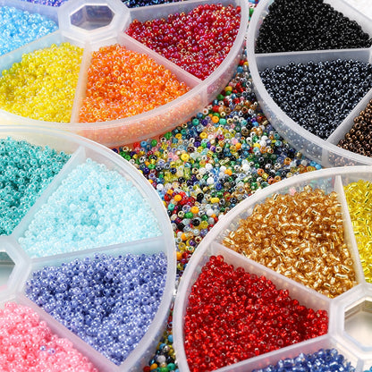 Czech Glass Seed Beads Duo