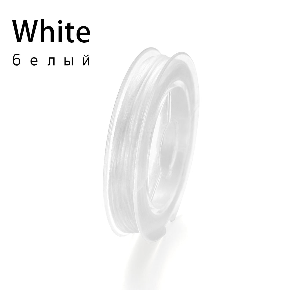 Flexible Elastic Wire for Beaded Jewelry, 10Meters lot