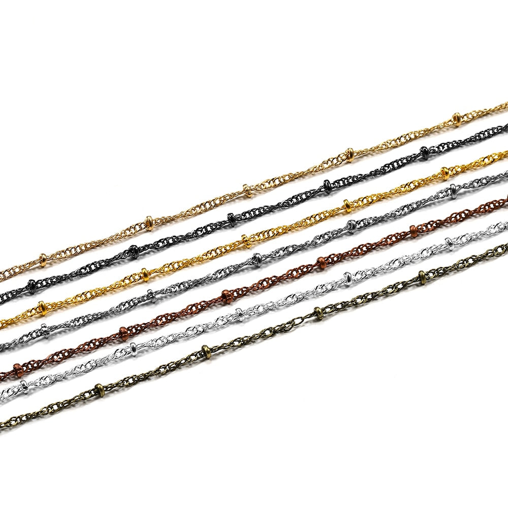 1.8mm Ball Chain Necklace Bead, 5m lot