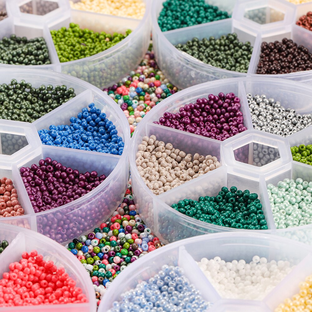 2mm Seed Beads 4800pcs Box Set
