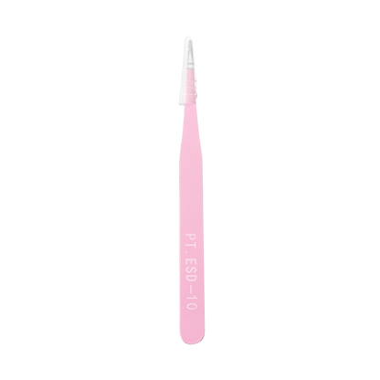 3-Color Bent Nose Tweezers, 1pc