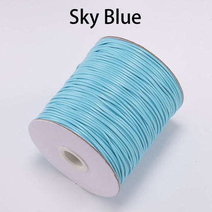 26 Color Line Waxed Cord, 10m lot
