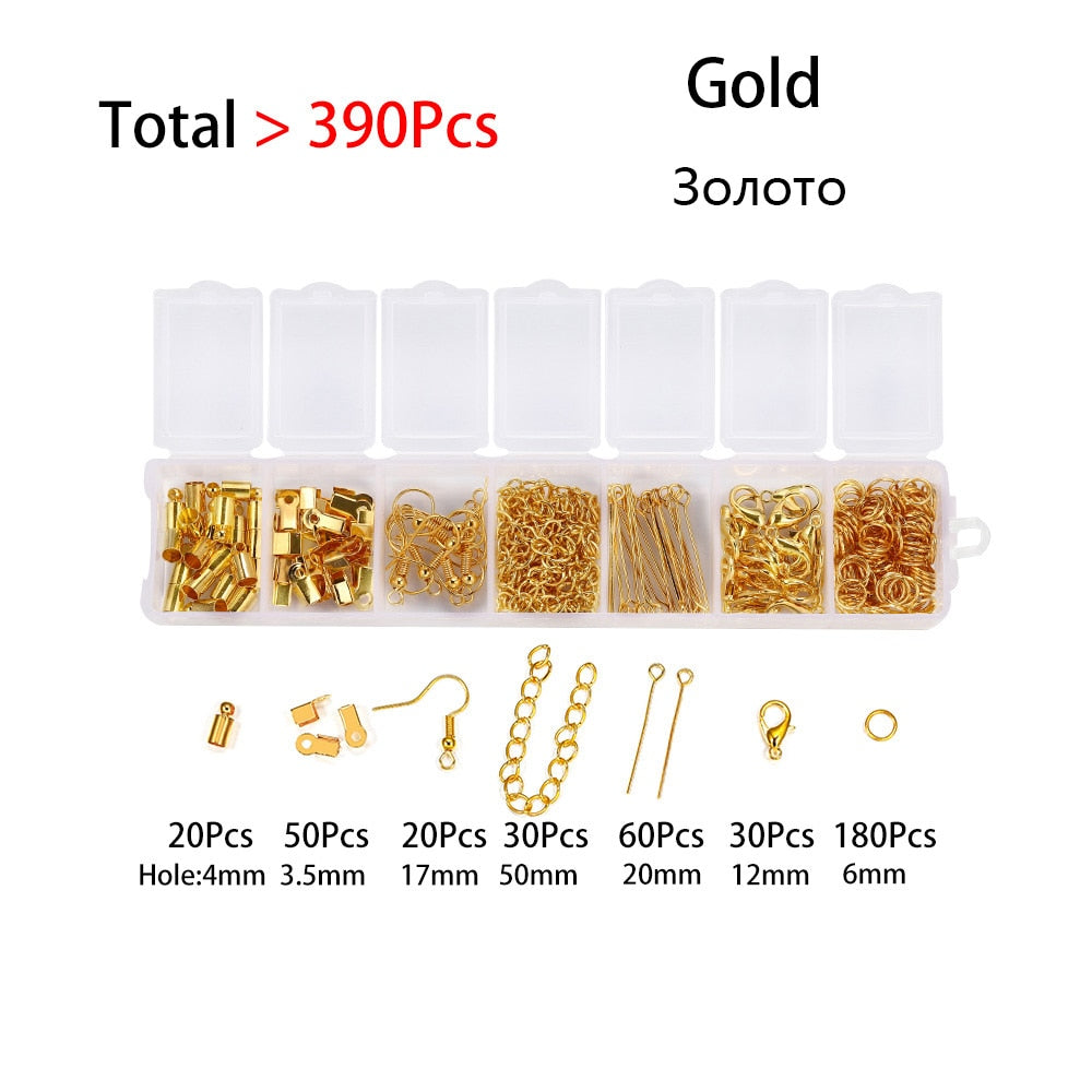 Jewelry Making Kit, 390pcs