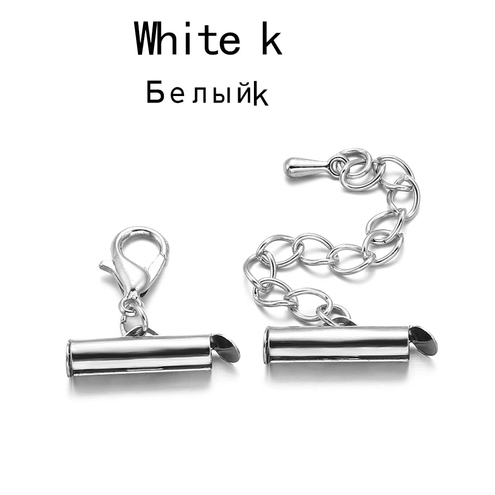Lobster Clasps Hooks Bracelet End Connectors 10-40mm, 10 sets