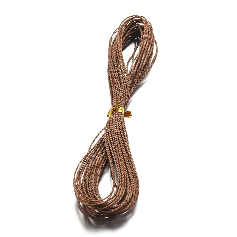 1mm Waxed Cotton String Beading Cord, 10m