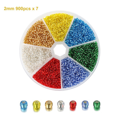 Czech Crystal Spacer Beads Box