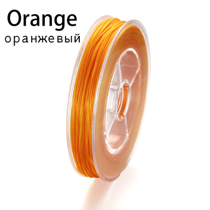 Flexible Beaded Elastic Cord, 50 Meters