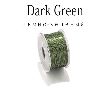 High Quality Seed Beads Cord, 46m Roll